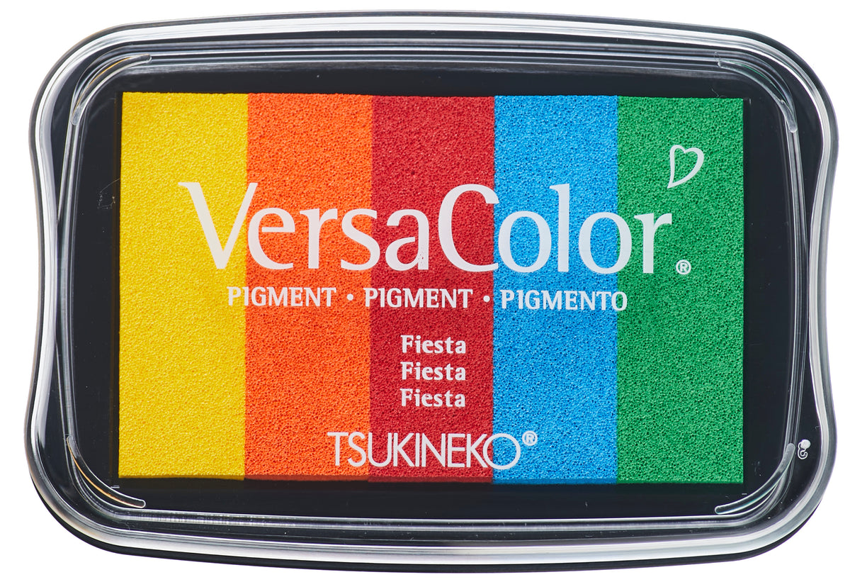 VersaColor groß - Fiesta - 5-fbg. Pigm.St.Kissen 65x95mm