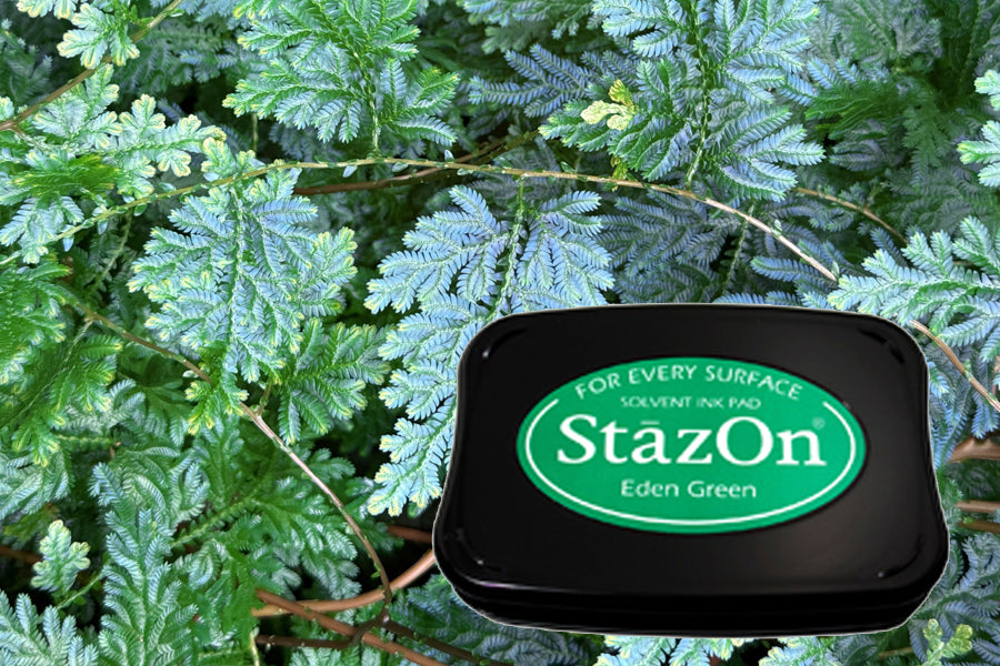 StazOn - Eden Green - St.Kissen f. Glas, Kunststoff, Metall - 65x95mm