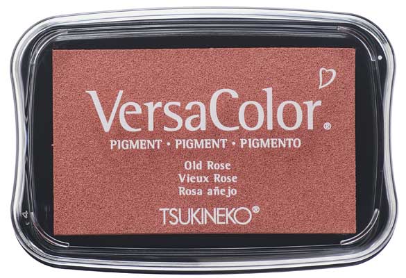 VersaColor groß - Old Rose -Pigment St.Kissen - 65x95 mm -