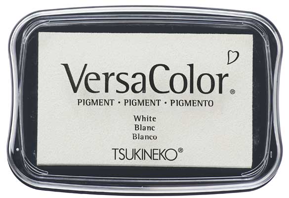 VersaColor groß - White -Pigment St.Kissen - 65x95 mm -