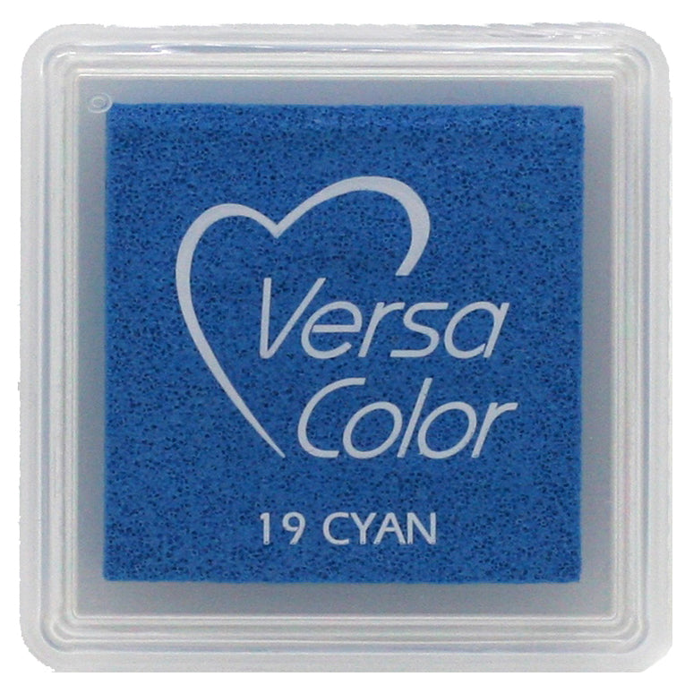 VersaColor klein - Cyan - Pigment St.Kissen - 35x35 mm -