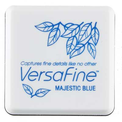 VersaFine klein - MajesticBlue -Stark pigmentiertes St. Kissen