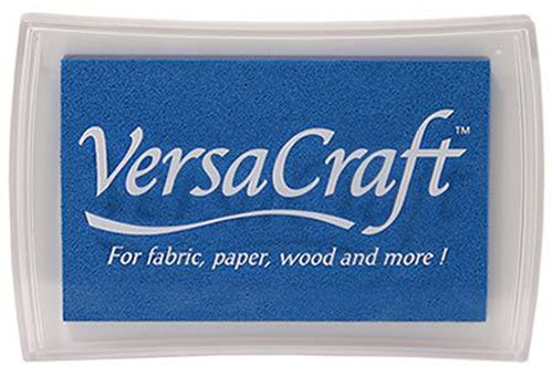 VersaCraft  - Cerulean Blue -Textil St.Kissen ~ 6,5x10cm