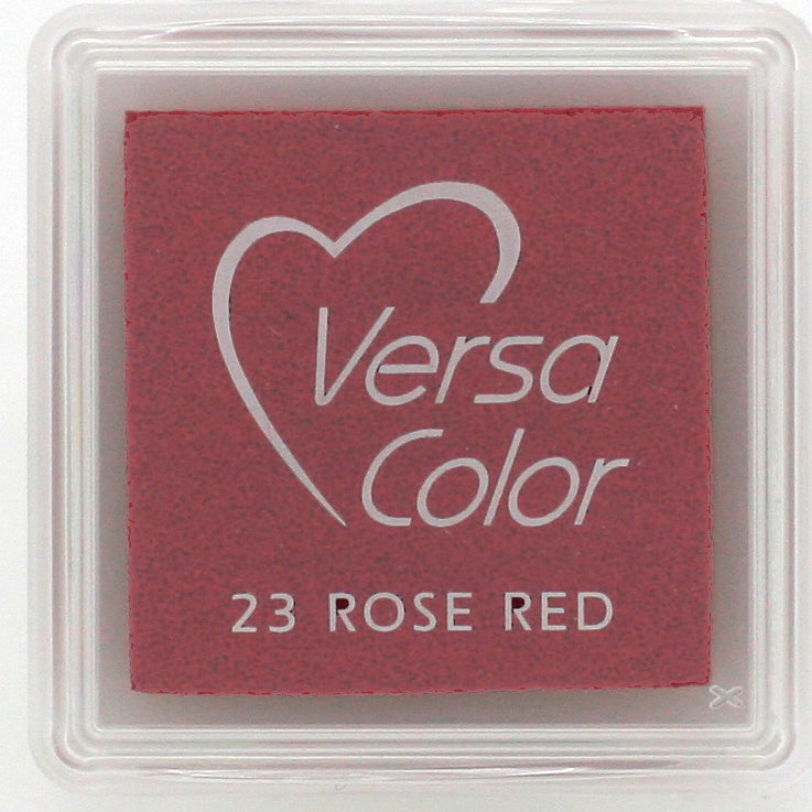 VersaColor klein - Rose Red - Pigment St.Kissen - 35x35 mm -