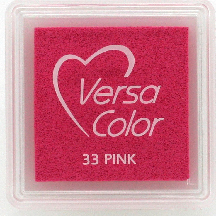 VersaColor klein - Pink - Pigment St.Kissen - 35x35 mm -