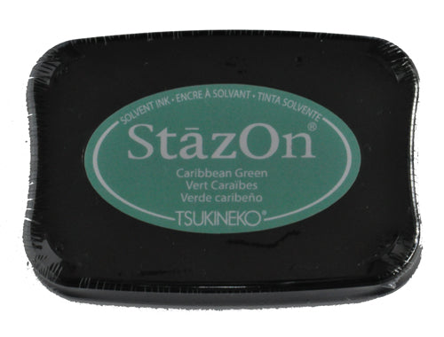 StazOn - Caribbean Green - St.Kissen f. Glas, Kunststoff, Metall - 65x95mm
