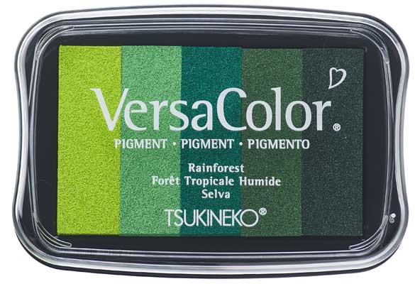 VersaColor groß - Rainforest - 5-fbg. Pigment St.Kissen - 65x95 mm -