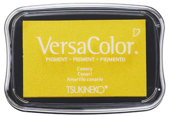 VersaColor groß - Canary -Pigment St.Kissen - 65x95 mm -