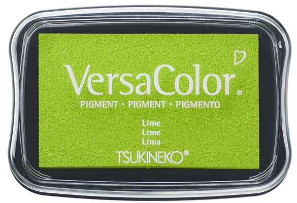 VersaColor groß -!!- Lime -Pigment St.Kissen - 65x95 mm -