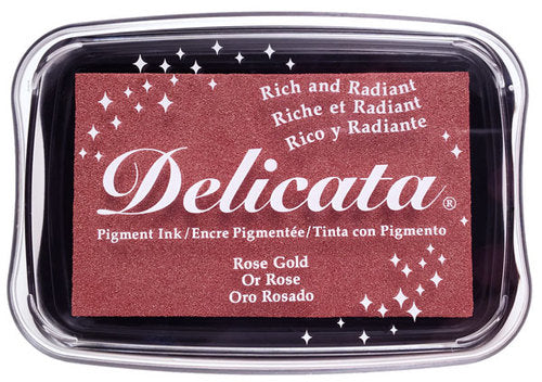 Delicata - Rose Gold - Almohadilla de tinta metálica