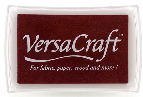 VersaCraft - Brick Brown -Textil St.Kissen ~ 6,5x10cm