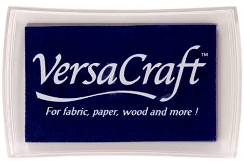 VersaCraft  - Midnight Blue -Textil St.Kissen ~ 6,5x10cm