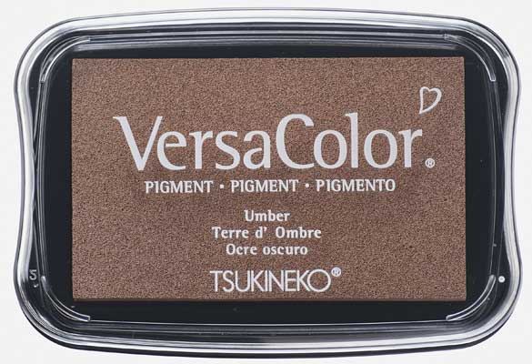 VersaColor groß - Umber -Pigment St.Kissen - 65x95 mm -