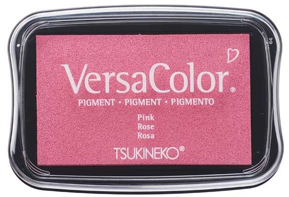 VersaColor groß - Pink -Pigment St.Kissen - 65x95 mm -