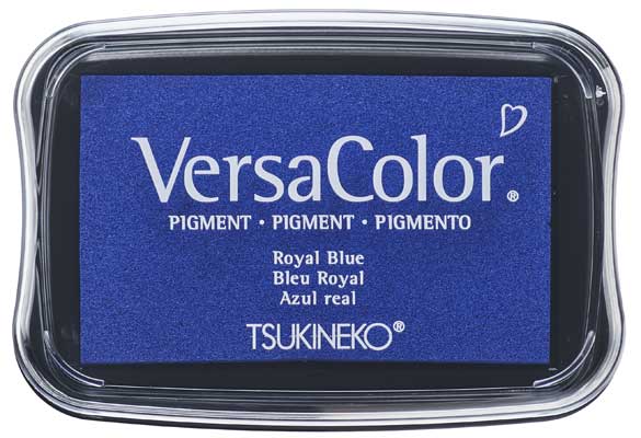 VersaColor groß - Royal Blue -Pigment St.Kissen - 65x95 mm -