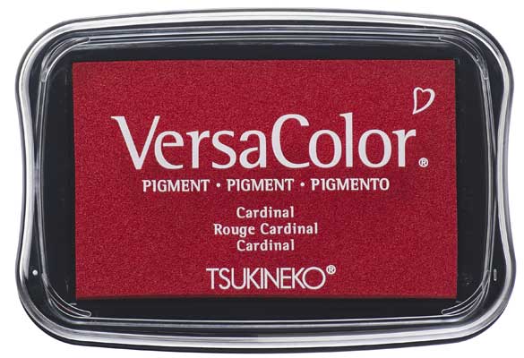 VersaColor groß - Cardinal -Pigment St.Kissen - 65x95 mm -