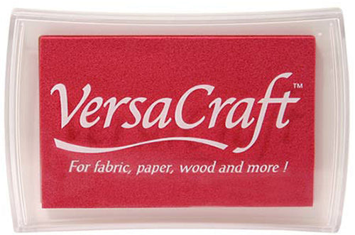 VersaCraft  - Cherry Pink -Textil St.Kissen ~ 6,5x10cm