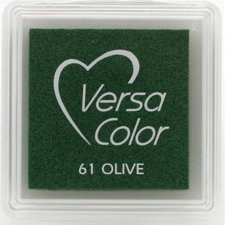 VersaColor klein - Olive - Pigment St.Kissen - 35x35 mm -