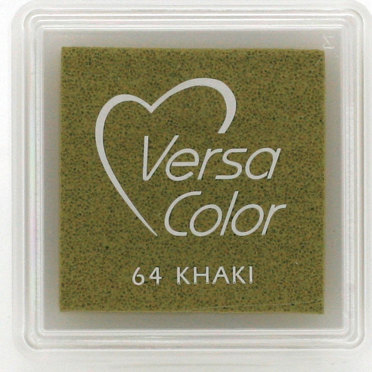 VersaColor klein - Khaki - Pigment St.Kissen - 35x35 mm -