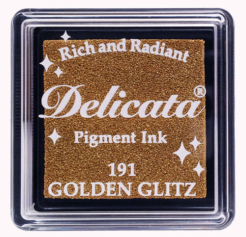 Delicata Small - Golden Gliz - Metallik-Stempelkissen