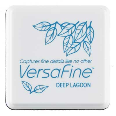 VersaFine klein - Deep Lagoon -Stark pigmentiertes St. Kissen