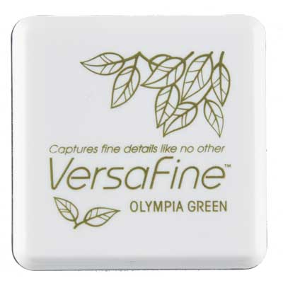 VersaFine klein - Olympia Green -Stark pigmentiertes St. Kissen